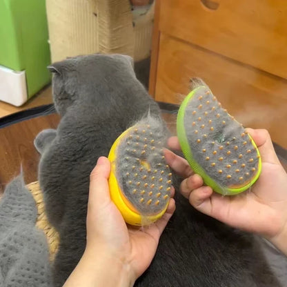 Katzen- und Hundedampfbürste