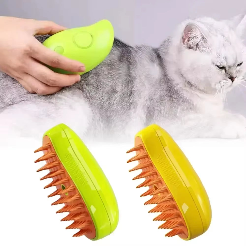Katzen- und Hundedampfbürste